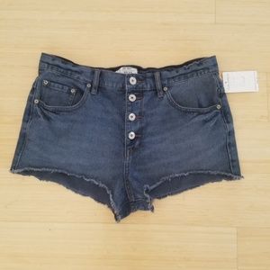 SOLD Free People Haynes Wash Denim Shorts